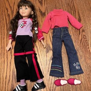 American Girl Pleasant Company Hopscotch Hill Doll Good Sport Gwen Soccer